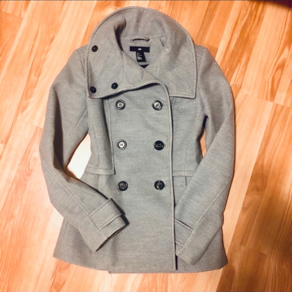 H&M pea coat size 2